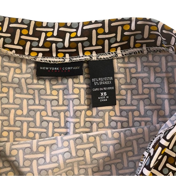 90s Y2K Mod Print Mini Skirt - Picture 3 of 4